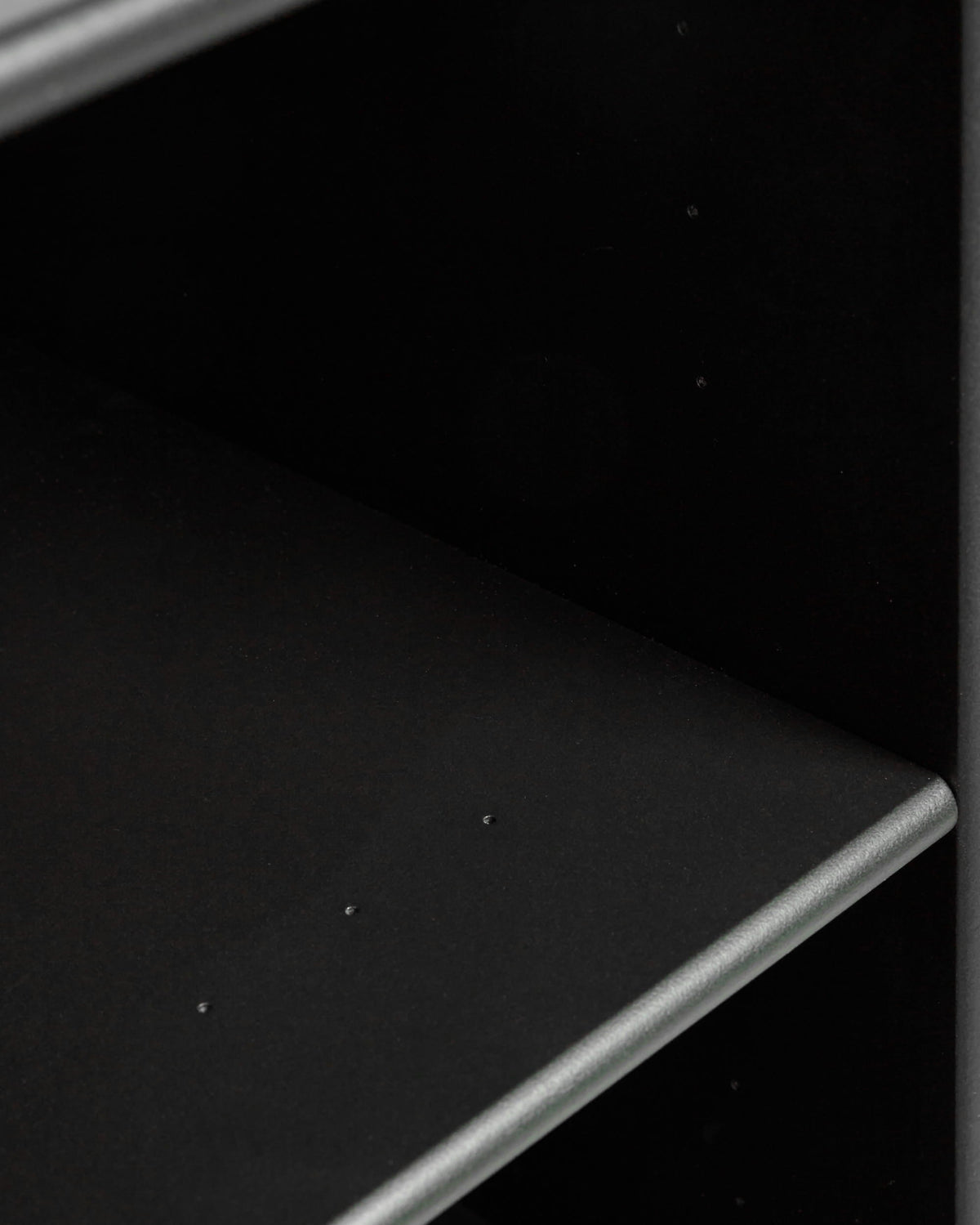 Arka Open Cabinet in black, product detail