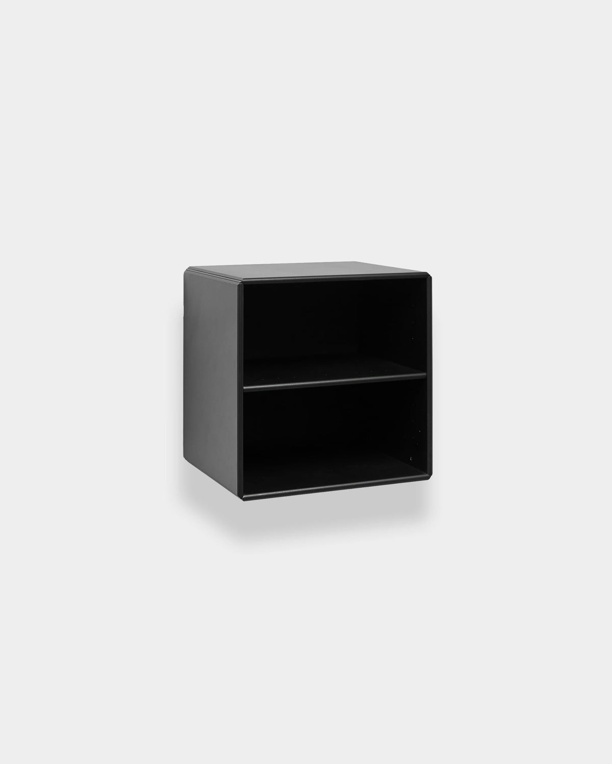 WoodUpp Arka Bookcase in black with shelf