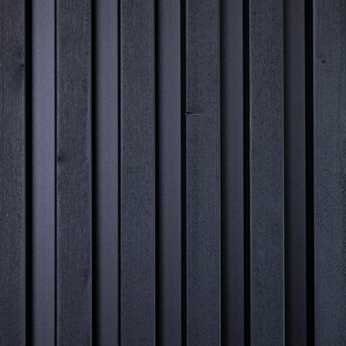 Aluwood outdoor cladding panel in Black