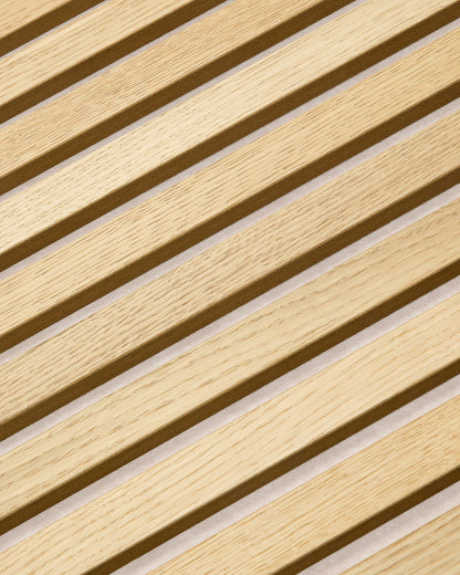 Akupanel Classic Oak Light Beige Felt close-up