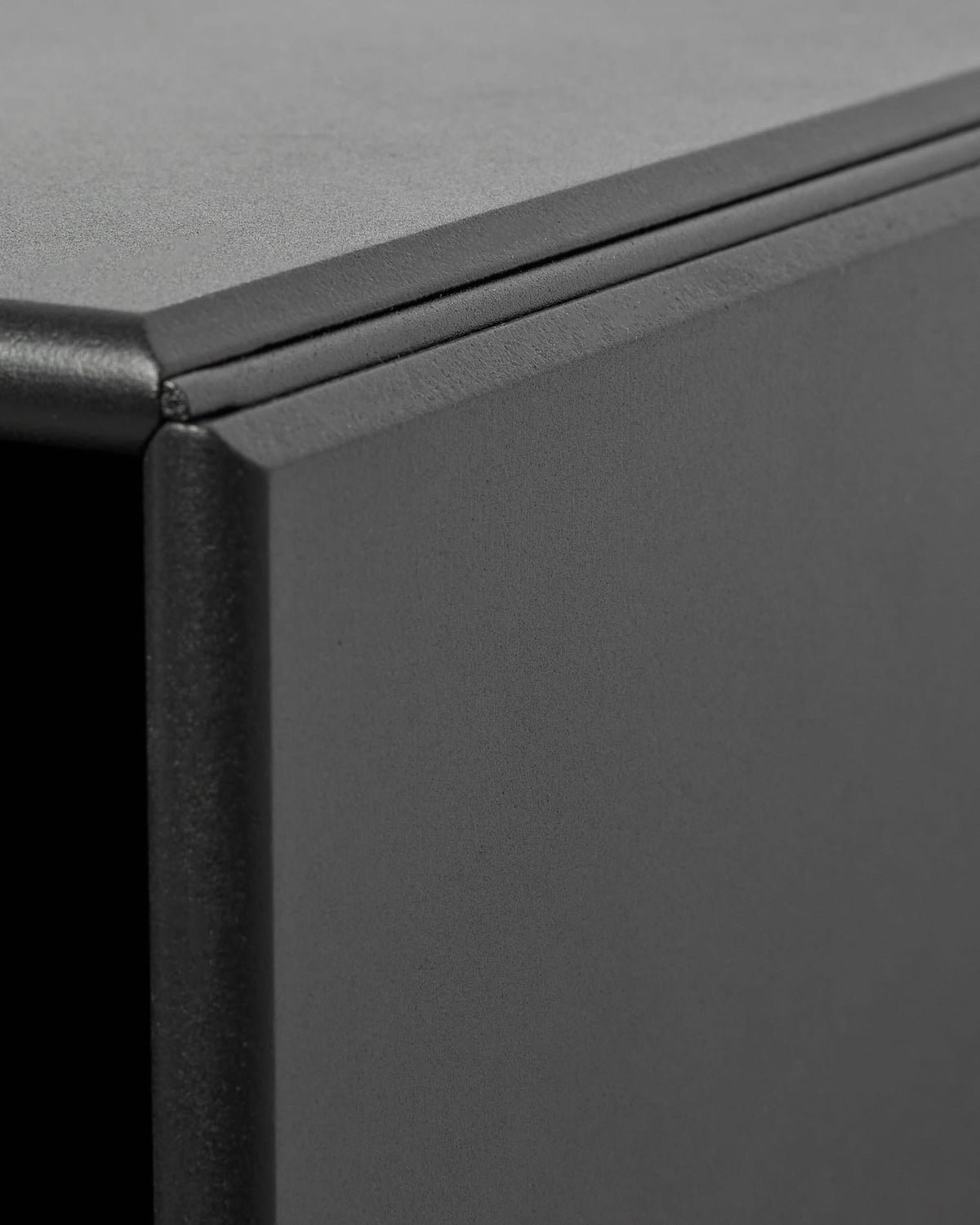 Arka Open Cabinet in black, product detail