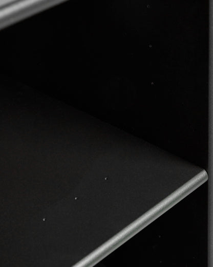 Arka Open Cabinet in black, product detail