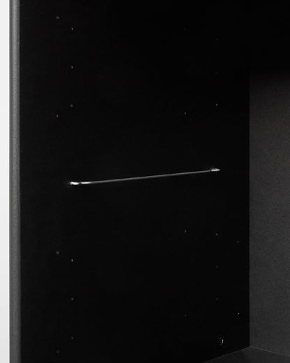 Arka Bookcase in black, product detail