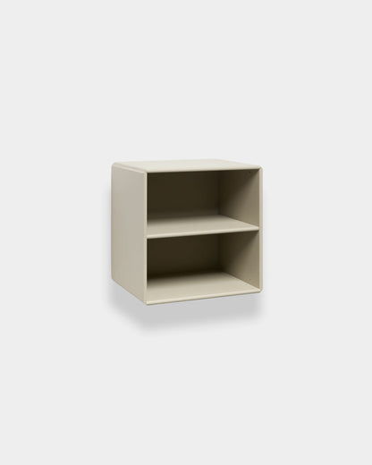WoodUpp Arka Bookcase in beige with shelf