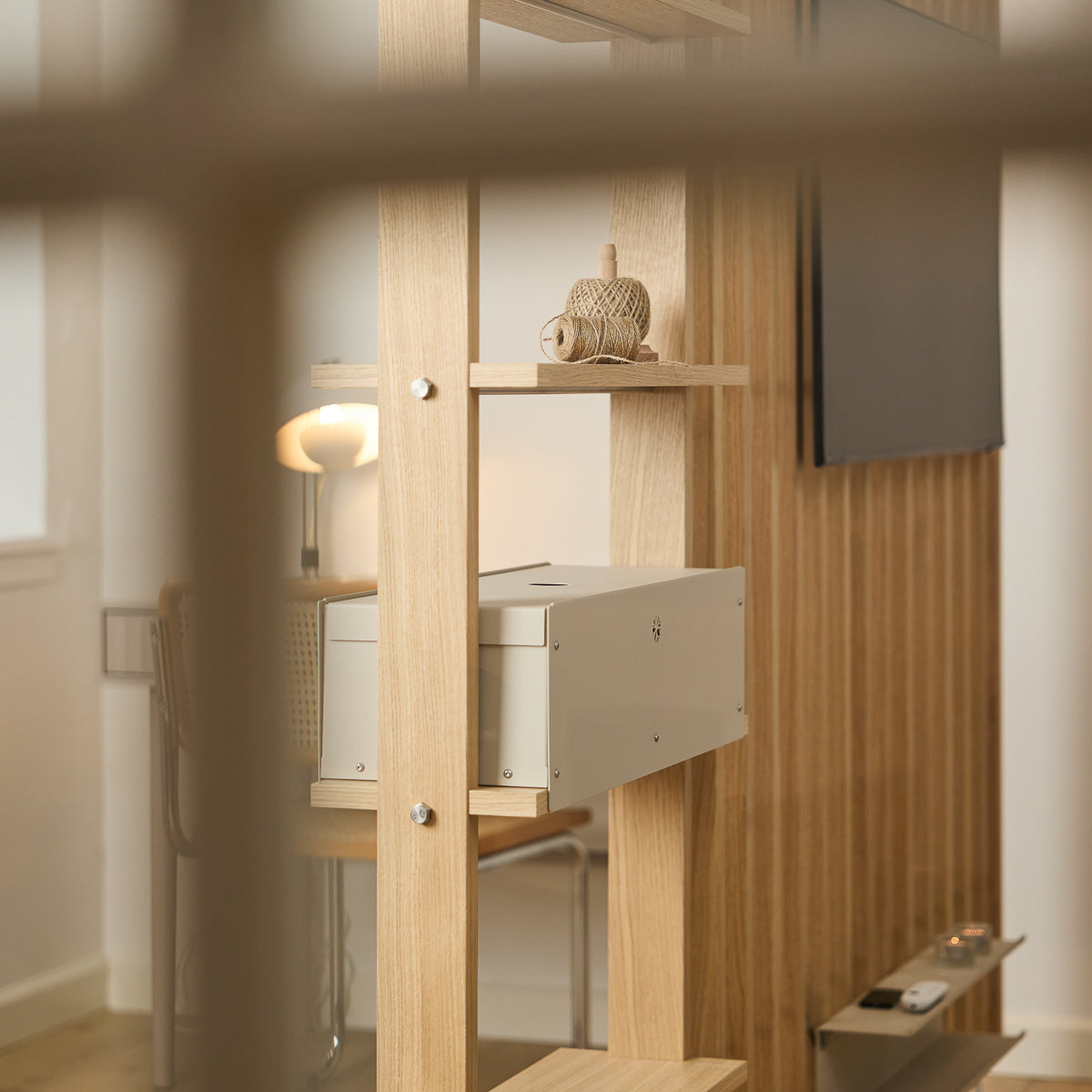 EMBRACE | Nell Metal Box - Beige