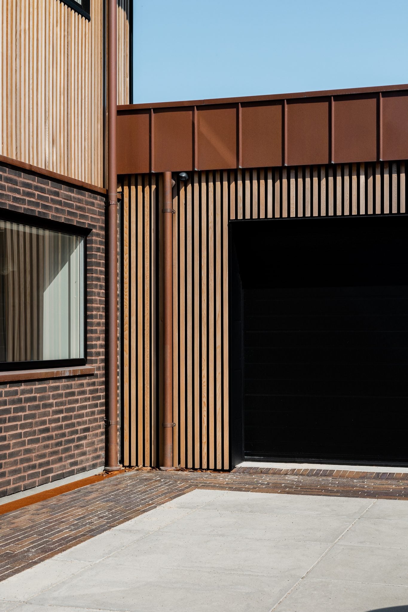 Aluwood Outdoor Panel - Oiled Brown