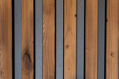 Aluwood Outdoor Panel - Oiled Brown